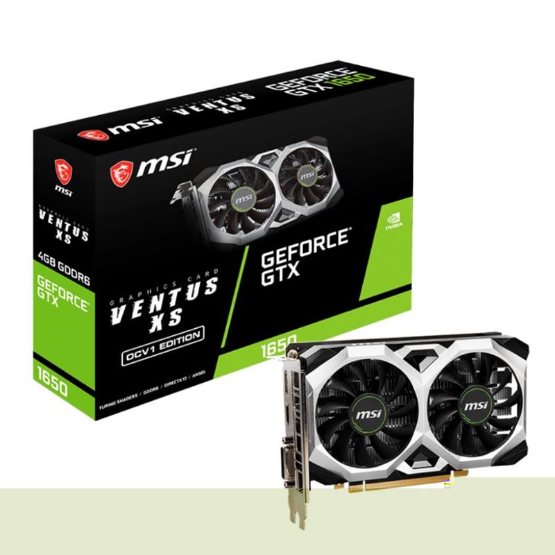 MSI GEFORCE GTX1650 D6 VENTUS XS OCV1 4GB GDDR6 128BIT 1XHDMI 1XDP 1XDVI EKRAN KARTI 