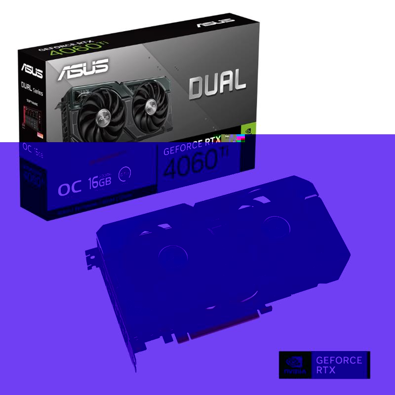ASUS GEFORCE DUAL-RTX4060TI-O16G 16GB GDDR6 128BIT 1XHDMI 3XDP EKRAN KARTI 
