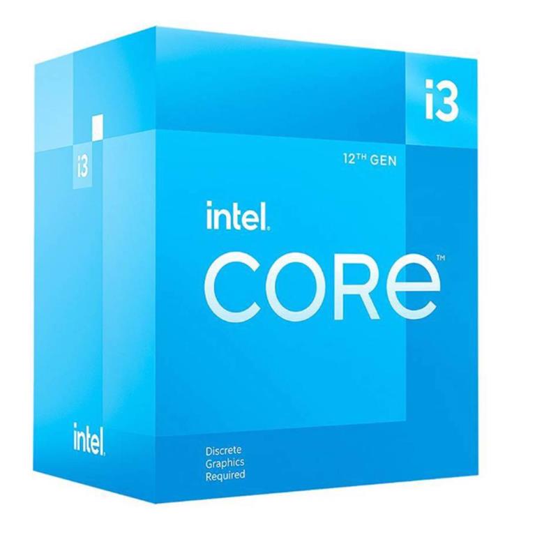 INTEL CORE CI3 12100F 3.30GHZ 12MB 1700P FANLI (BOX) 