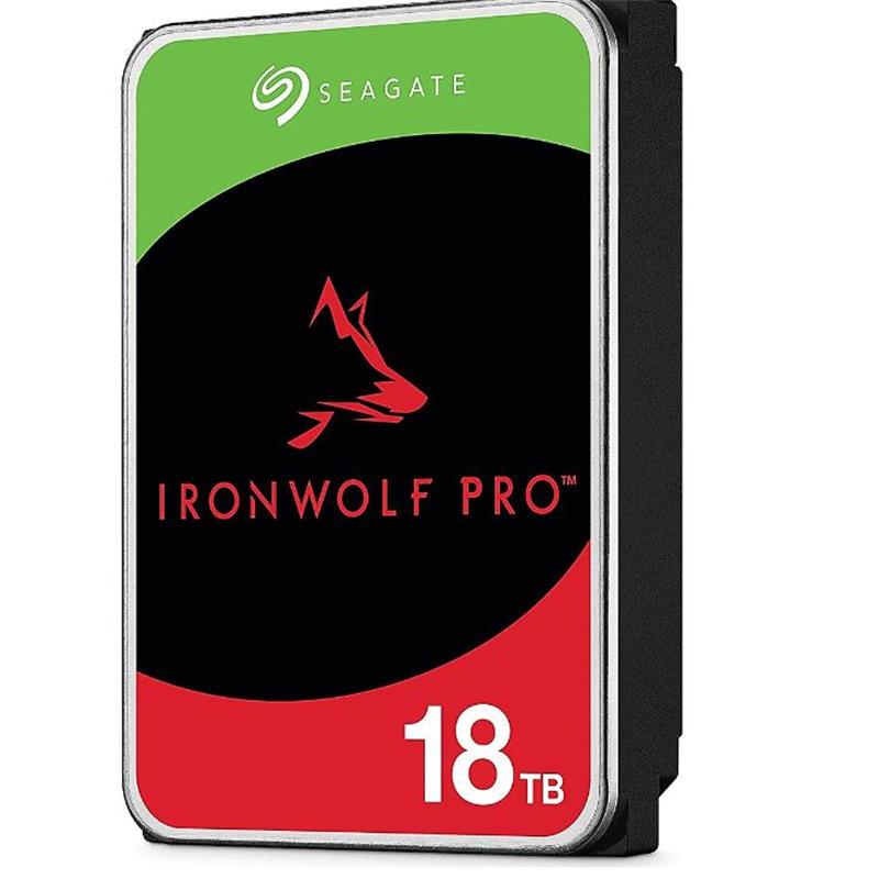 18 TB SEAGATE 3.5 IRONWOLF PRO SATA3 7200RPM 256MB ST18000NT001 (RESMI DIST GARANTILI) 