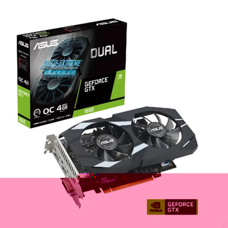 ASUS GEFORCE DUAL-GTX1650-O4GD6-P-EVO 4GB GDDR6 128BIT 1XHDMI 1XDP 1XDVI EKRAN KARTI 