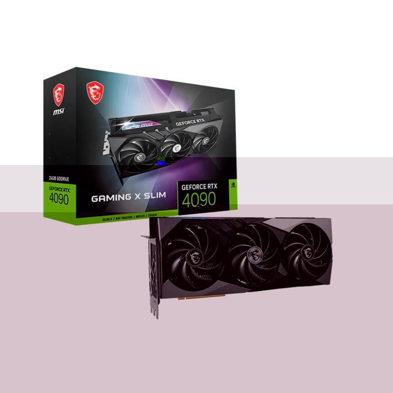 MSI GEFORCE RTX4090 GAMING X SLIM 24G GDDR6X 384BIT 2XHDMI 2XDP EKRAN KARTI 