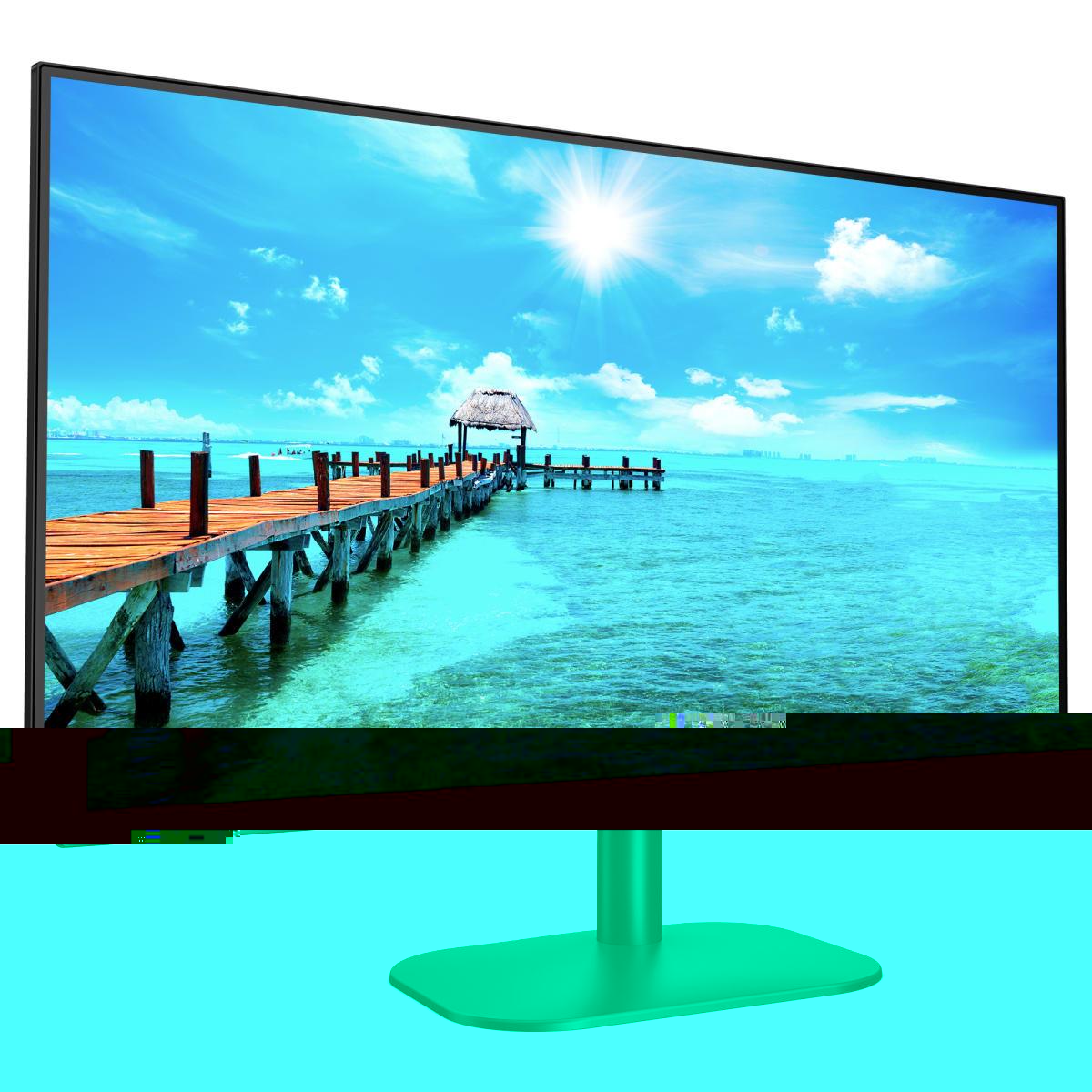 23.8 AOC 24B2XH/EU IPS 4MS 75MHZ 1XVGA 1XHDMI FHD 1920X1080 FLICKER-FREE DÜŞÜK MAVİ IŞIK ÇERÇEVESİZ VESA SİYAH 