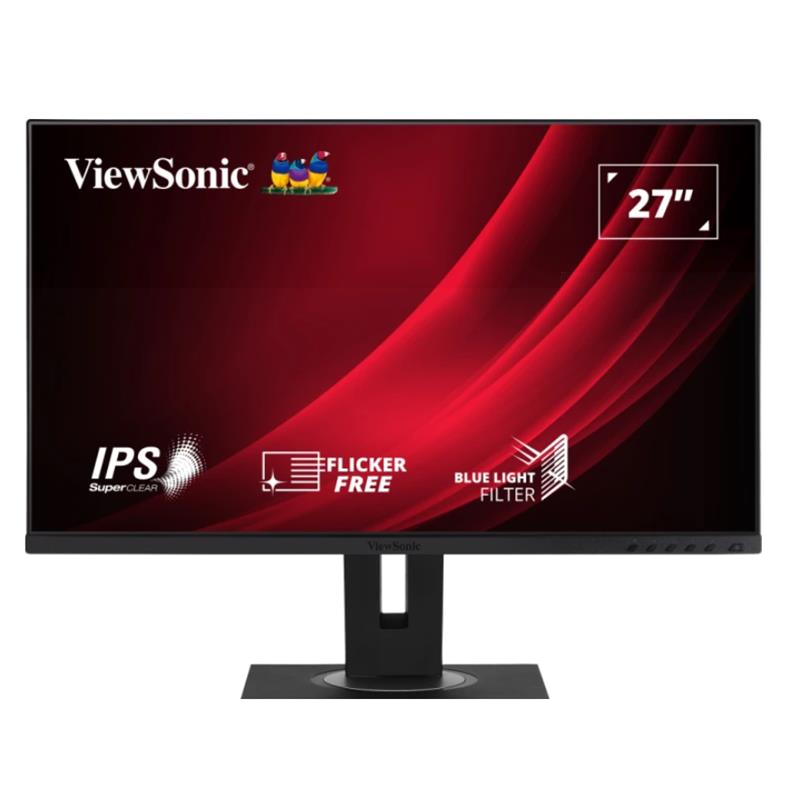 27 VIEWSONIC VG2748A-2 IPS 5MS 60MHZ 1XVGA 1XHDMI 1XDP 1XUSB-B 4XUSB-A FHD 1920X1080 HOPARLÖR YÜKSEKLİK AYARI PIVOT 
