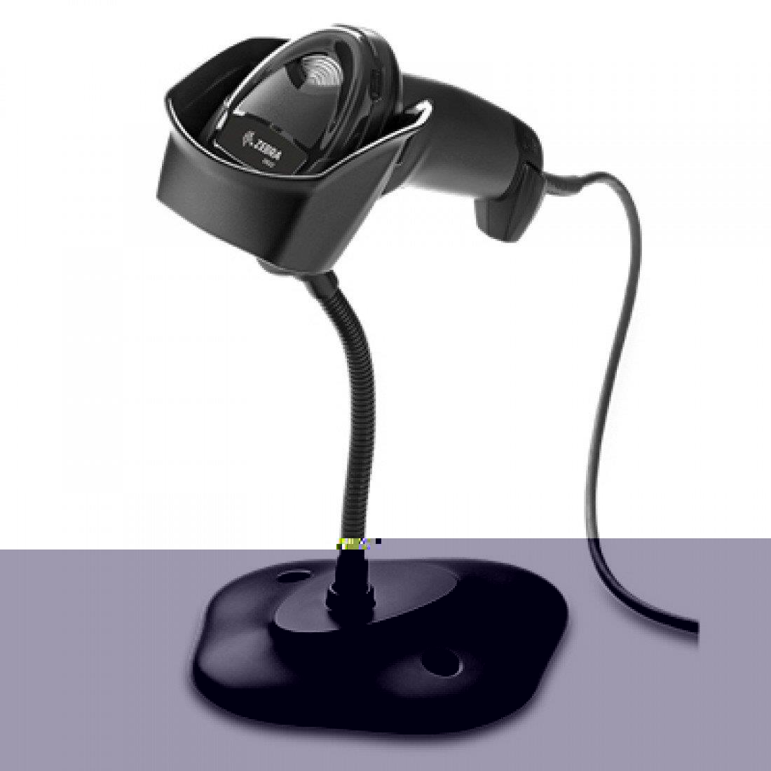 ZEBRA DS2208 (DS2208-SR7U2100SGW) 2D KAREKOD KABLOLU USB BARKOD OKUYUCU + STAND