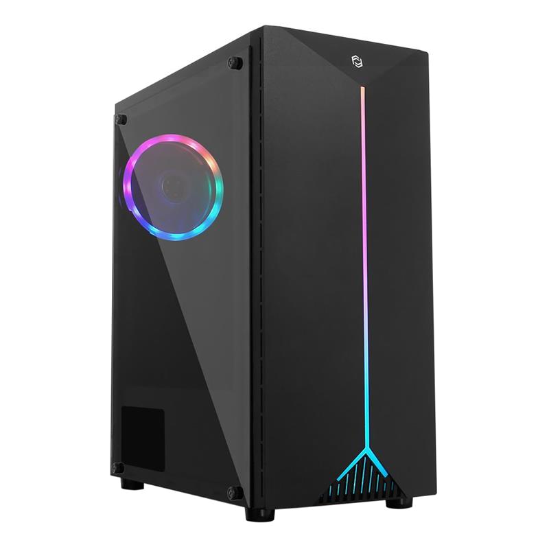 FRISBY FC-8960G 400W 1X120MM RGB FAN USB 3.0 MIDI TOWER GAMING SİYAH KASA 