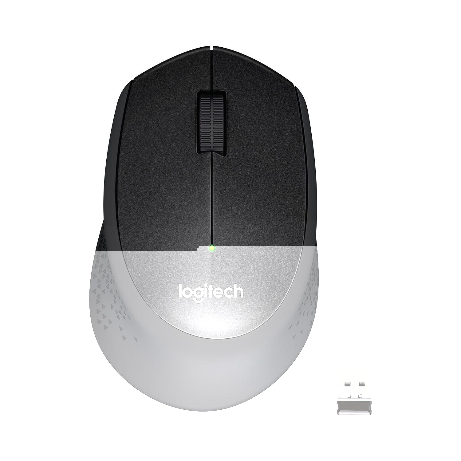 LOGITECH M330 SESSİZ KABLOSUZ USB OPTİK MOUSE SİYAH 910-004909