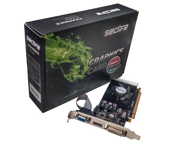 SECLIFE RADEON HD5450 LP 1GB DDR3 64B 1XVGA 1XHDMI 1XDVI 