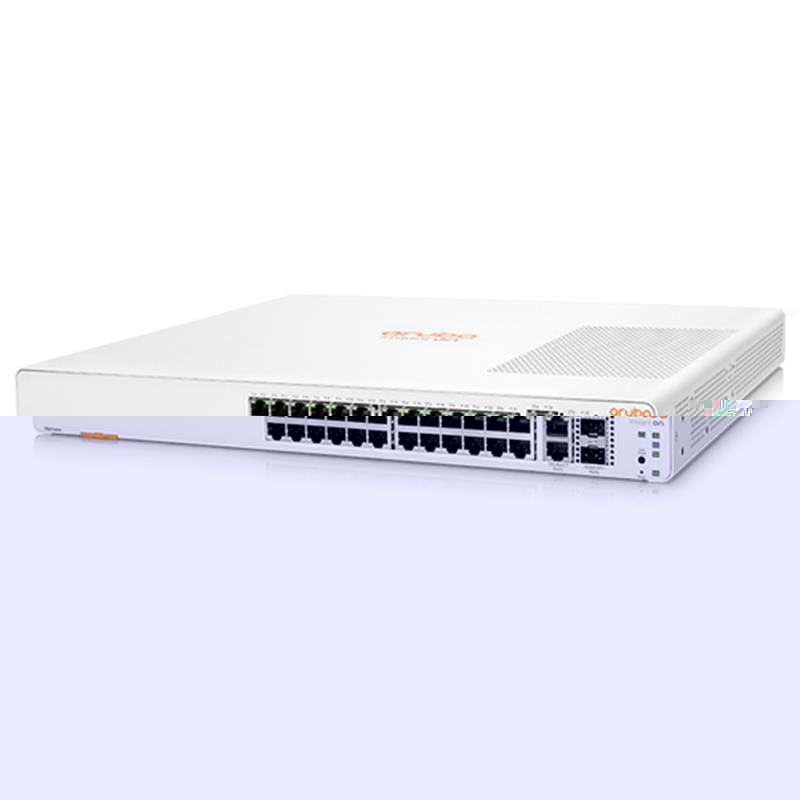 HPE JL807A ION 1960 24 PORT GIGABIT + 2X10GB SFP PORT POE 370W RACKMOUNT SWITCH