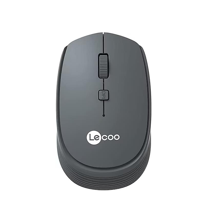 LECOO USB OPTİK KABLOSUZ MOUSE GRİ WS202-G 