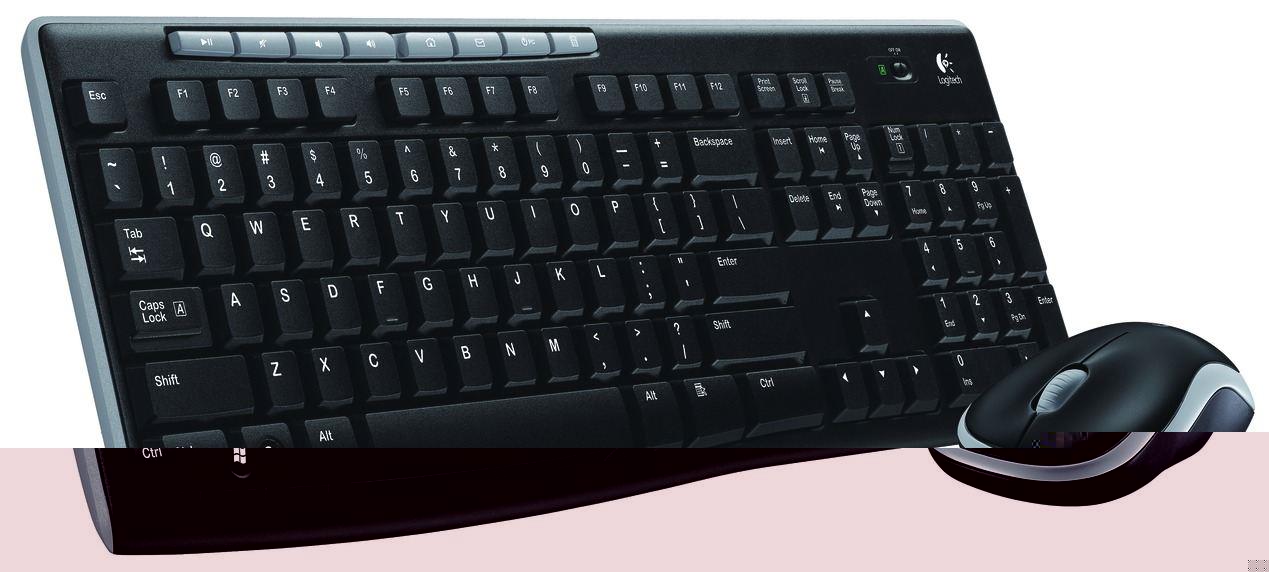 LOGITECH MK270 Q TR KABLOSUZ KLAVYE MOUSE SET SİYAH 920-004525