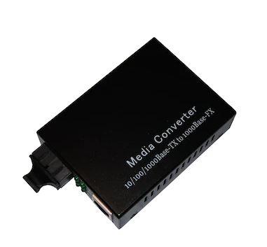 URANIUM 4020 SM DF 10/100/1000M 20KM 1310NM FIBER MEDIA CONVERTER