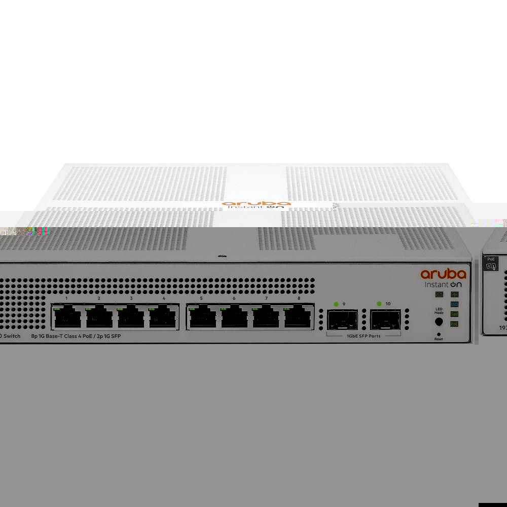 HPE ARUBA ION 1930 JL681A 8 PORT GIGABIT POE + 2XSFP UPLINK YÖNETİLEBİLİR 124W POE SWITCH
