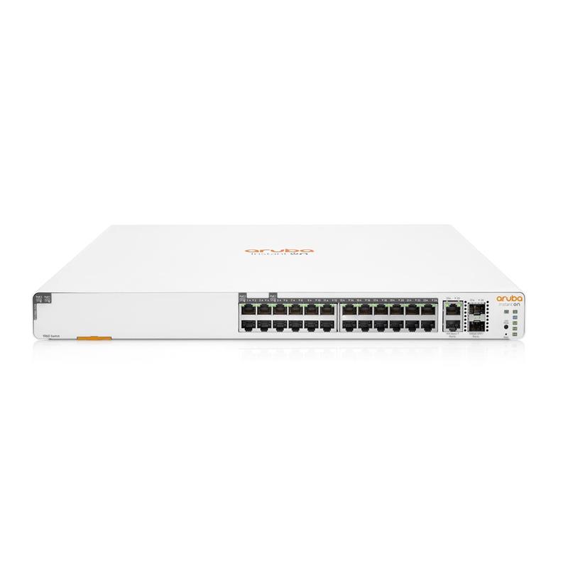 HPE JL813A 24 PORT GIGABIT 12 PORT POE + 2X1GB SFP UPLINK YÖNETİLEBİLİR RACKMOUNT SWITCH