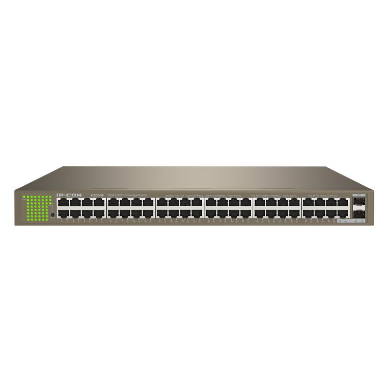 IP-COM IP-G1050F 48 PORT GIGABIT + 2X 1GB SFP PORT RACKMOUNT SWITCH 