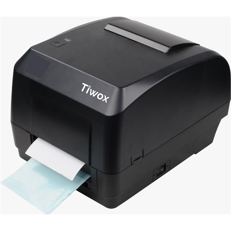 TIWOX TT-300 203DPI TERMAL TRANSFER USB+ETHERNET BARKOD YAZICI (RİBONLU KULLANIM-300M) 