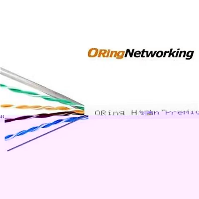 ORING RW-U0605WH U/UTP CAT6 23AWG LSZH 250MHZ 500 METRE BAKIR SARI RENK NETWORK KABLOSU