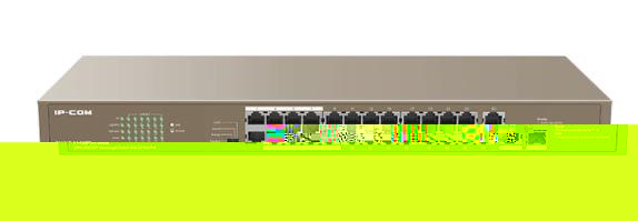 IP-COM F1126P-24-250W 24 PORT 10/100+ 2XRJ45/1X1GB SFP COMBO 250W POE RACMOUNT SWITCH 