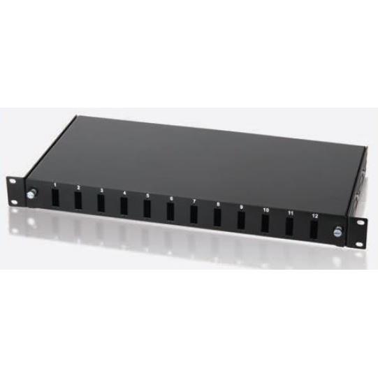 URANIUM PPR12PSCDX 12 PORT F/O SC DX RAL9005 BOŞ PATCH PANEL(10F-SB1U12PSCDX-REA)