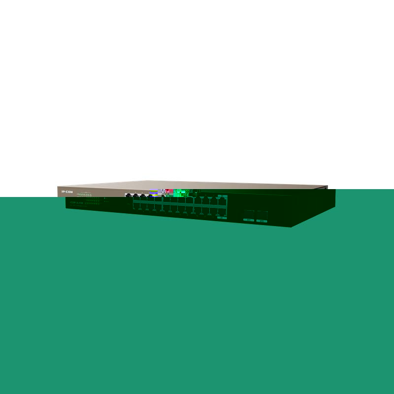 IP-COM G3326P-24-410W 24 PORT GIGABIT+ 2X1GB SFP (COMBO) UPLINK L2 YÖNETİLEBİLİR 370W POE SWITCH 