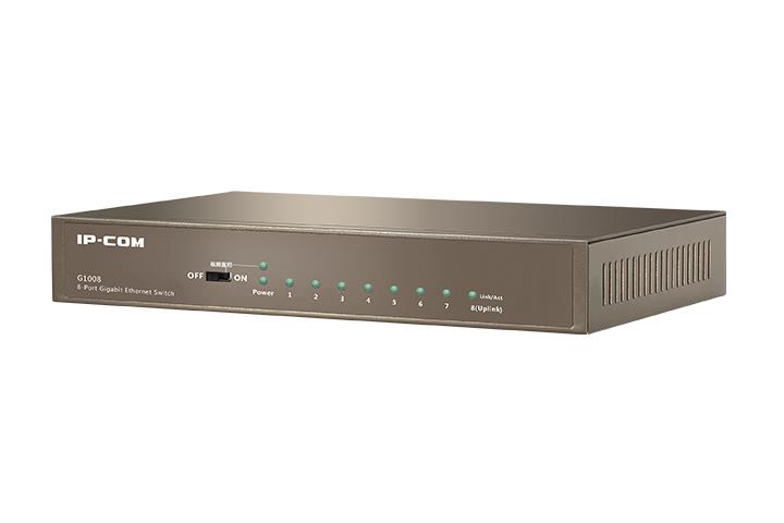 IP-COM G1008 8 PORT GIGABIT METAL KASA SWITCH 