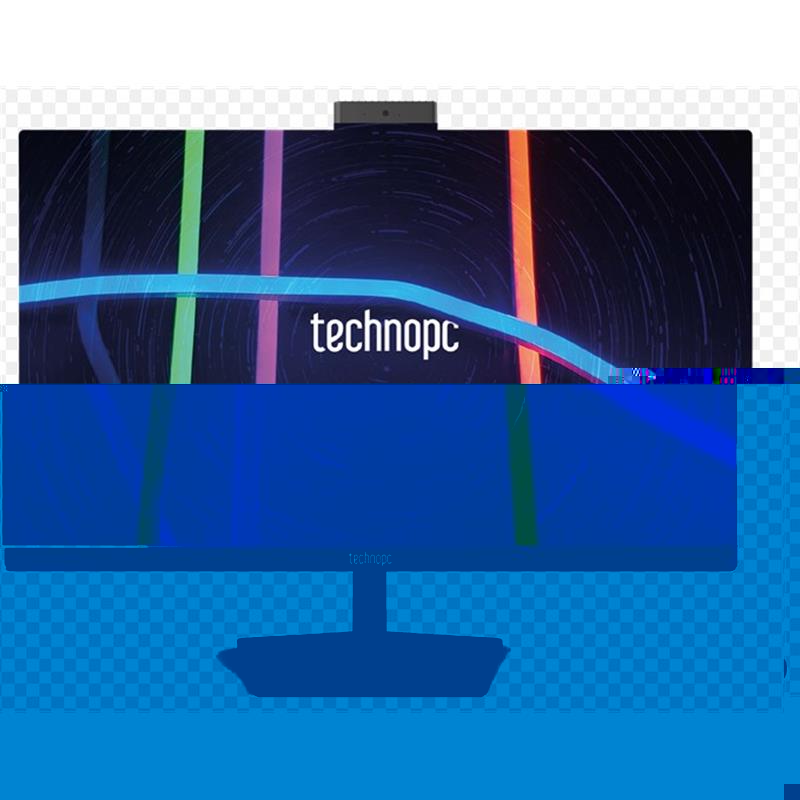 TECHNOPC AIO S24 23.8" NONTOUCH INTEL I5 10400 16GB DDR4 512GB SSD WIFI+BT DOS (KLAVYE MOUSE SET HEDIYELI) 