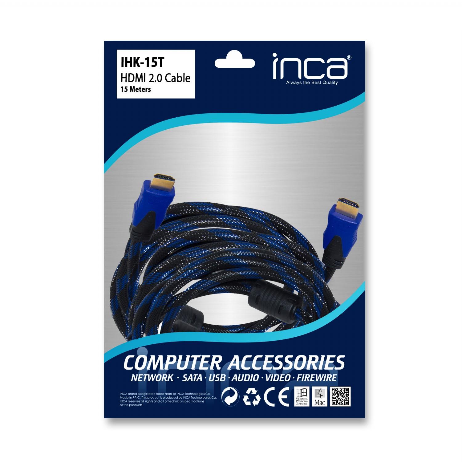 INCA IHK-15T 15 METRE HDMl TO HDMl 2.0V 