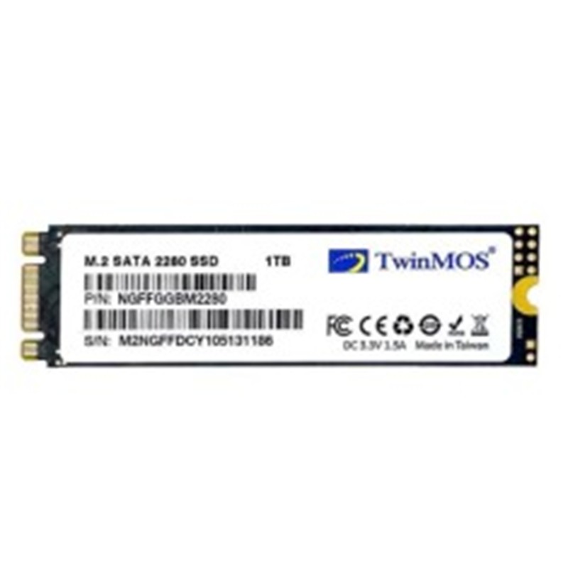 1 TB TWINMOS M.2 2280 SATA3 580/550 NGFFGGBM2280 