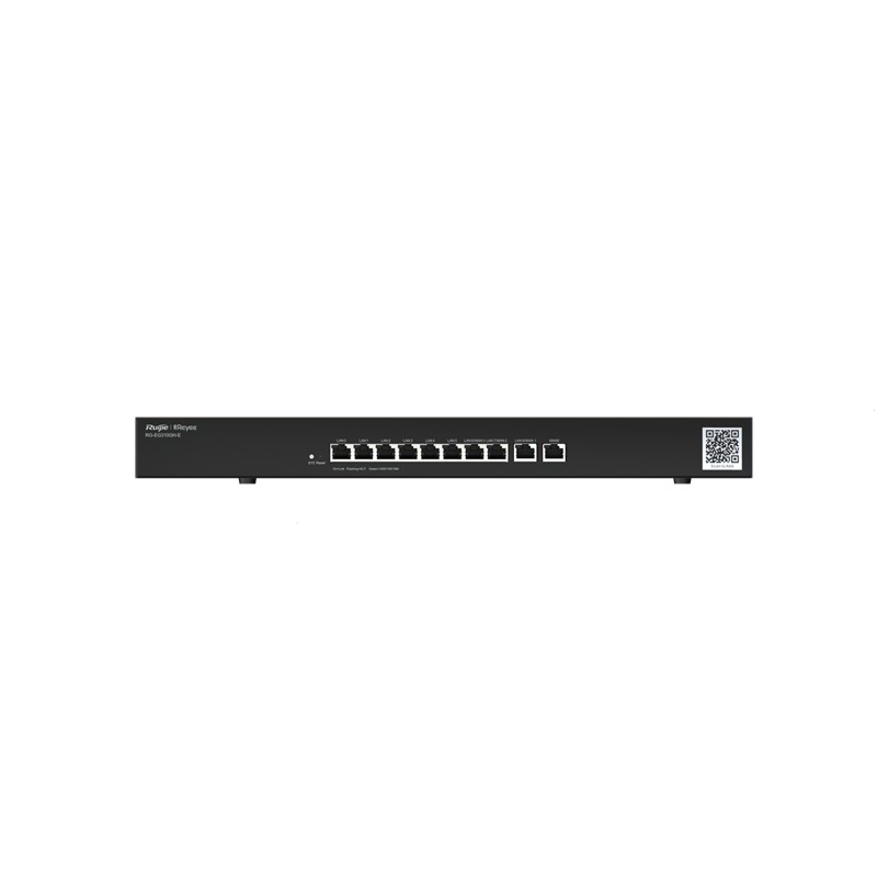 RUIJIE REYEE RG-EG310GH-E 10 PORT GIGABIT 1.5GBPS 350 KULLANICI DESTEKLİ CLOUD YÖNETİLEBİLİR ROUTER 