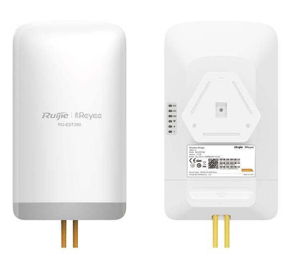 RUIJIE REYEE RG-EST350 V2 867MBPS 5KM PTP 30 DERECE DIŞ ORTAM 2 LI SET ACCESS POINT(ADAPTÖRLÜ) 