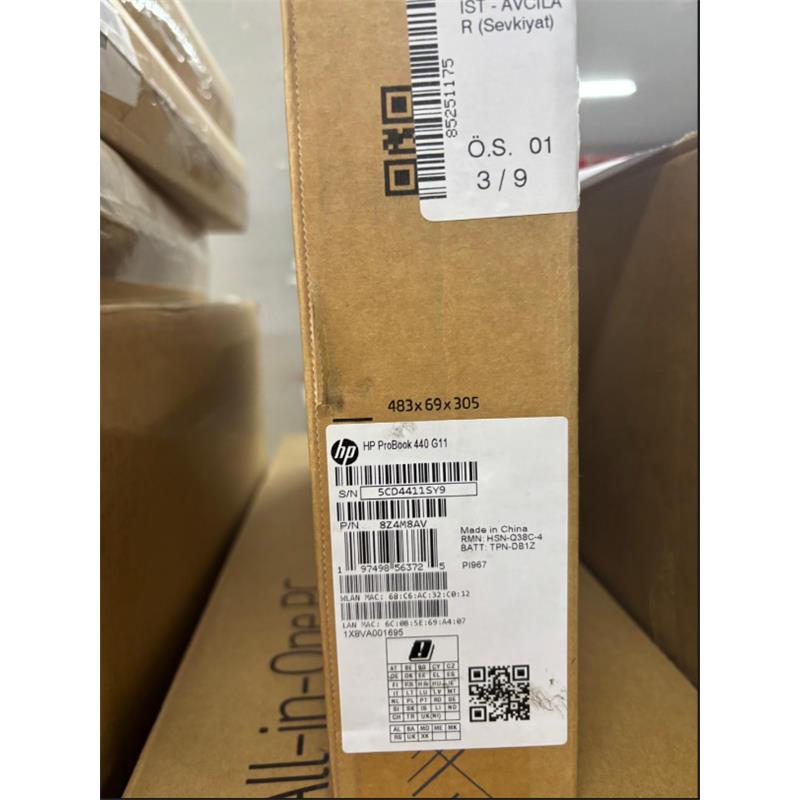 HP PROBOOK 440 G11 8Z4M8AV INTEL ULTRA 5-125U 16GB 512SSD 14 DOS (OUTLET) 
